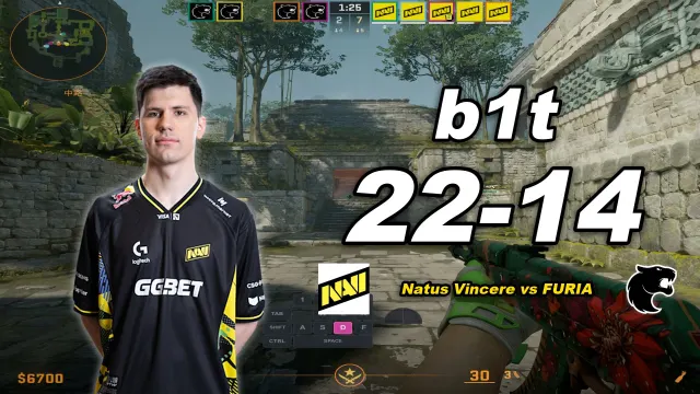 b1t b1t (22-14) NAVI 对阵 黑豹 (远古遗迹) | PGL Masters Bucharest 2026 视频封面