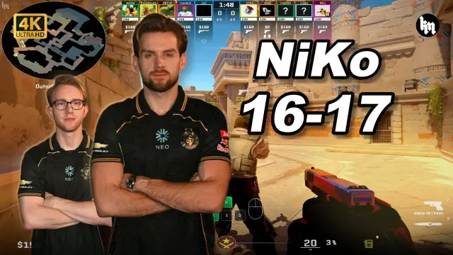 NiKo 🔥NiKo和龙哥双排 均分3300 阿努比斯 POV | 2026.10.01 视频封面
