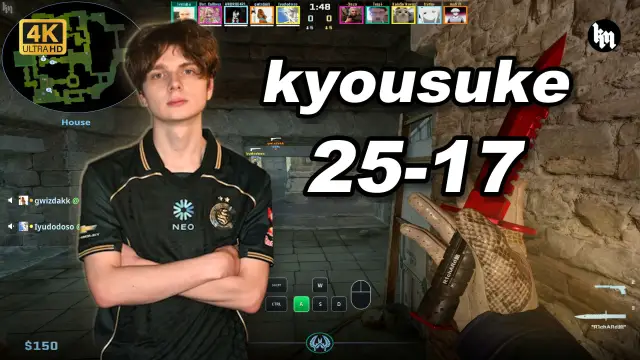kyousuke 🔥kyousuke (25-17) 均分3300 远古遗迹 POV | 2026.09.12 视频封面