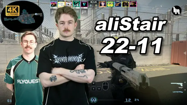 aliStair 🔥aliStair和INS双排 澳服均分2700 核子危机 POV | 2026.09.16 视频封面