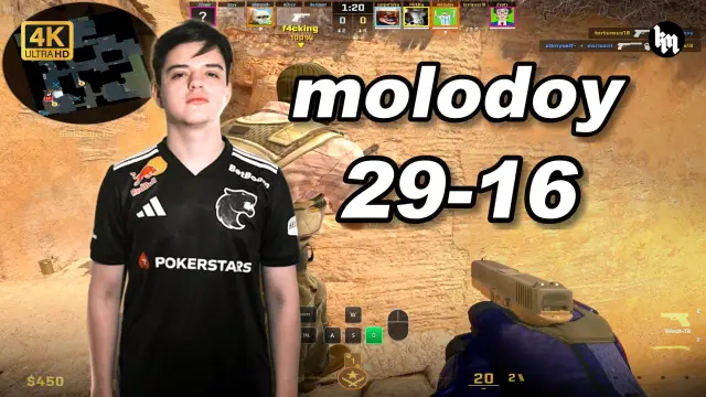 molodoy 🔥molodoy (29-16) 天梯五排 均分2900 炙热沙城2 POV | 2026.09.22 视频封面