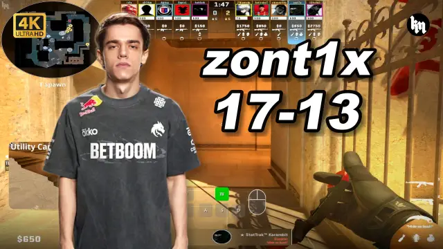 zont1x 🔥zont1xd天梯单排 队友s1zzi 均分3300 荒漠迷城 POV | 2026.08.25 视频封面