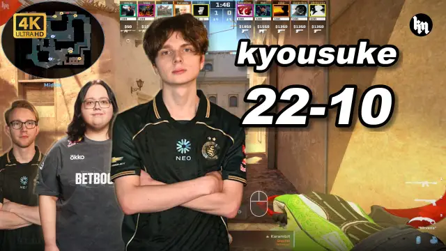 kyousuke 🔥kyousuke和龙哥双排 排到donk马西西做队友 荒漠迷城 POV | 2026.09.02 视频封面