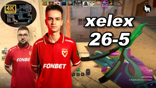 xelex 🔥xelex (26-5) 2.54 Rating 均分3400 荒漠迷城 POV | 2026.09.10 视频封面