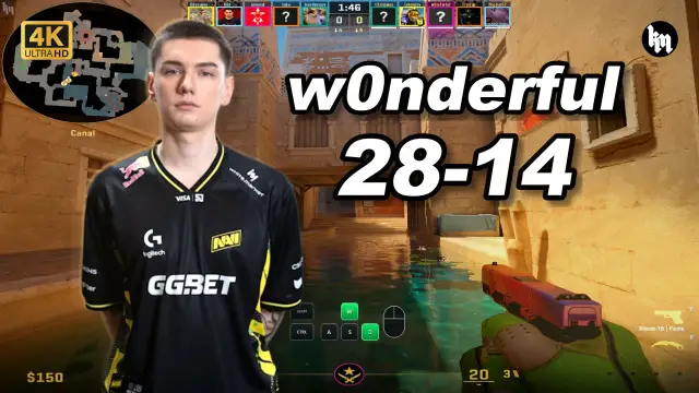 w0nderful 🔥w0nderful (28-14) 1.31 Rating 均分3200 阿努比斯 POV | 2026.09.14 视频封面