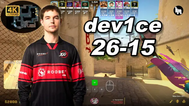 dev1ce 🔥dev1ce (26-15) 1.41 Rating 均分3200 荒漠迷城 POV | 2026.08.26 视频封面