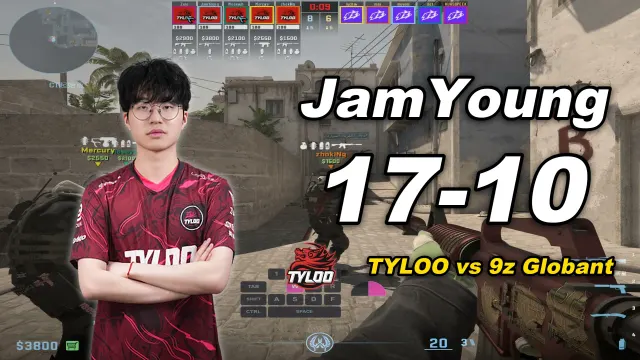 JamYoung JamYoung (17-10) 天禄 vs 9Z (荒漠迷城) | PGL Masters Bucharest 2026 视频封面