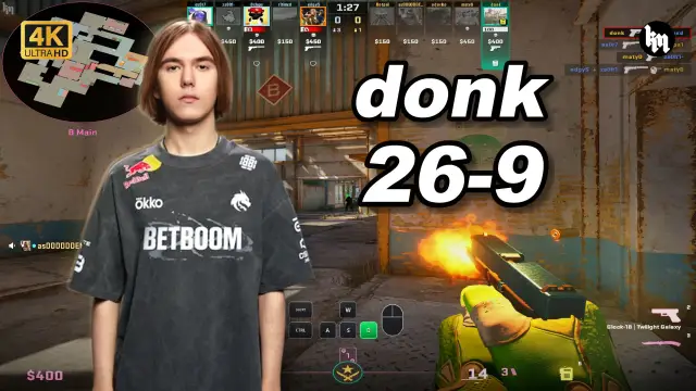 donk 🔥donk (26-9) 天梯单排 均分3700 死城之谜 POV | 2026.10.05 视频封面