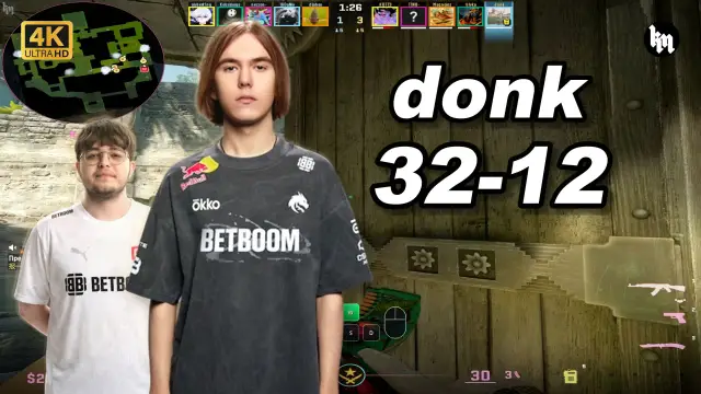 donk 🔥donk (32-12) 均分3500 远古遗迹 POV | 2026.09.21 视频封面