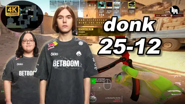 donk 🔥donk (25-12) 均分3400 炙热沙城2 POV | 2026.09.03 视频封面
