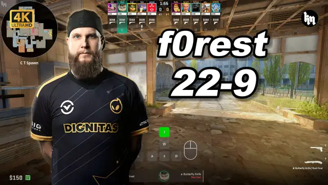 f0rest 🔥f0rest (22-9) 和奥拉夫双排 队友amanek 均分3200 死城之谜 POV | 2026.09.03 视频封面