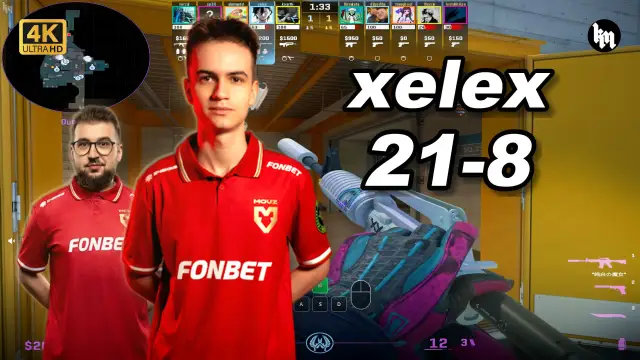 xelex 🔥xelex (21-8) 和torzsi双排 均分3500 核子危机 POV | 2026.10.06 视频封面