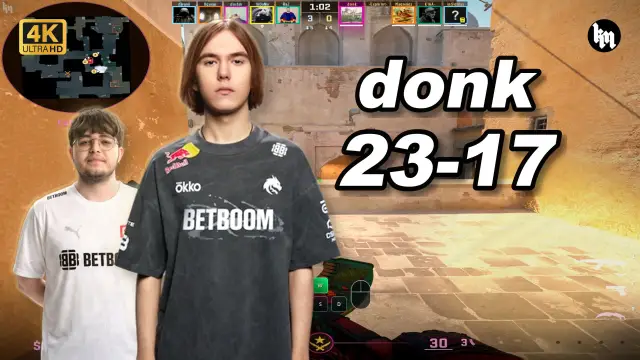 donk 🔥donk (23-17) 均分3500 炙热沙城2 POV | 2026.09.20 视频封面