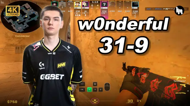 w0nderful 🔥w0nderful 31-9 制霸均分3500对局 荒漠迷城 POV | 2026.09.27 视频封面