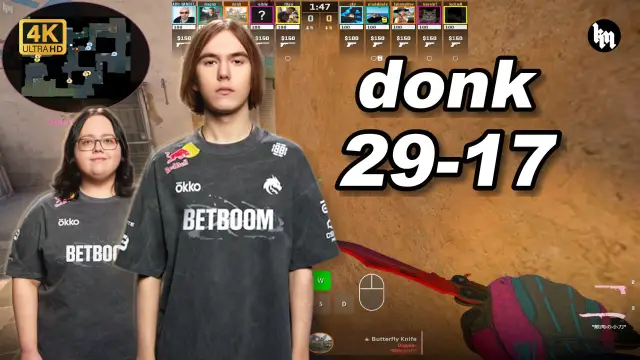 donk 🔥donk (29-17) 均分3300 炙热沙城2 POV | 2026.08.29 视频封面