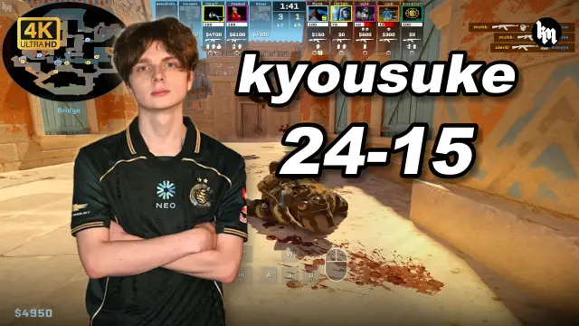 kyousuke 🔥kyousuke (24-15) 1.64 Rating 均分3400 阿努比斯 POV | 2026.08.28 视频封面