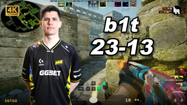 b1t 🔥b1t (23-13) 1.52 Rating 均分3600 远古遗迹 POV | 2026.09.11 视频封面