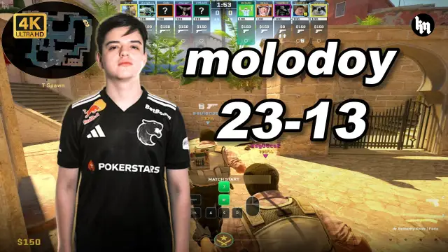 molodoy 🔥molodoy (23-13) 1.68 Rating 均分3300 荒漠迷城 POV | 2026.10.10 视频封面