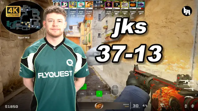 jks 🔥jks (37-13) 澳服天梯五排均分2200 炼狱小镇 POV | 2026.08.24 视频封面