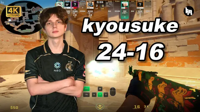 kyousuke 🔥kyousuke (24-16) 和Mokuj1n双排 均分3600 阿努比斯 POV | 2026.10.13 视频封面