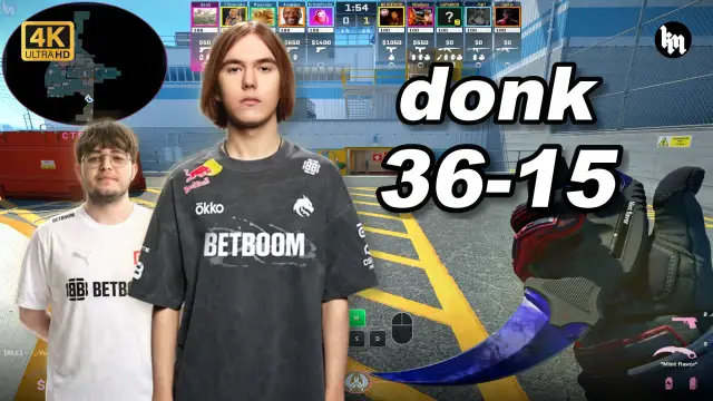 donk 🔥donk (36-15) 和Magnojez双排 均分3500 核子危机 POV | 2026.10.01 视频封面