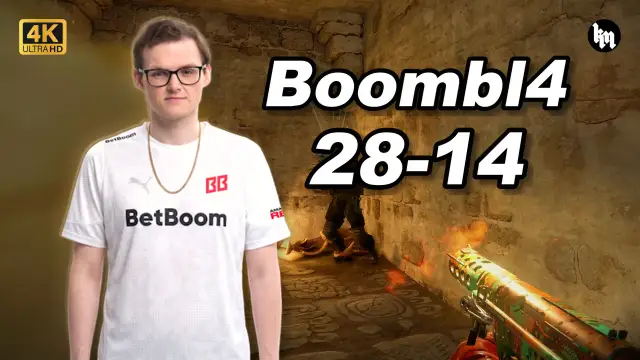 Boombl4 🔥Boombl4 (28-14) 天梯单排 均分3200 远古遗迹 POV | 2026.09.24 视频封面