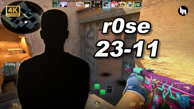 r0se 🔥r0se (23-11) 单排vs nipl/cmtry 均分3700 炙热沙城2 POV | 2026.09.10 视频封面