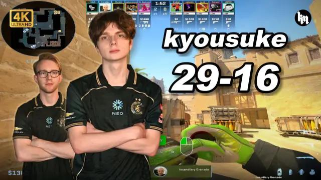 kyousuke 🔥kyousuke+龙哥 (29-16) 1.35 Rating 均分3300 荒漠迷城 POV | 2026.08.24 视频封面