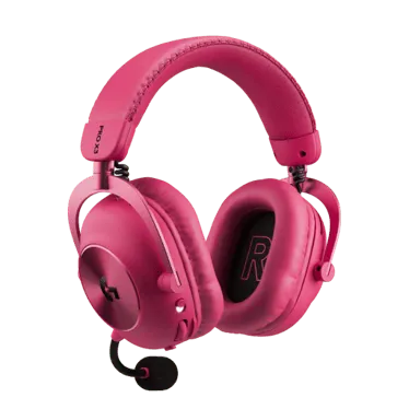 罗技G Pro X3 LIGHTSPEED Headset Magenta