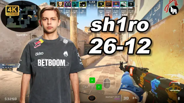 sh1ro 🔥sh1ro (26-12) 2.06 Rating 均分3200 炙热沙城2 POV | 2026.08.27 视频封面