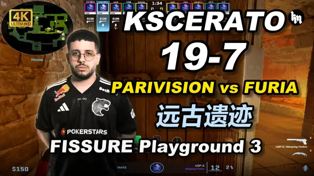 kscerato KSCERATO (19-7) 黑豹 vs PV (远古遗迹) | FISSURE Playground 3 视频封面