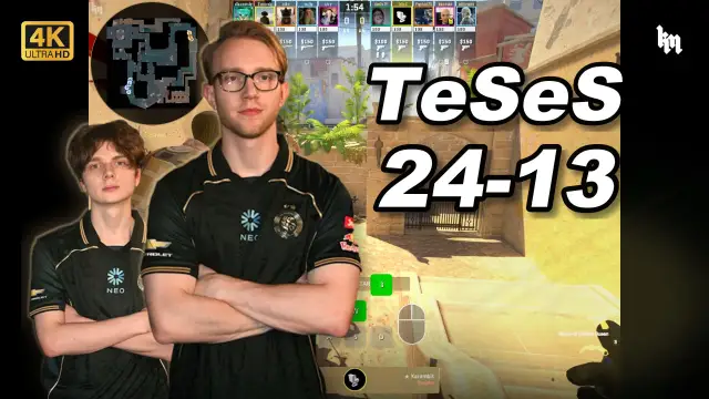 TeSeS 🔥TeSeS (24-13) 和京介双排 均分3500 荒漠迷城 POV | 2026.08.23 视频封面