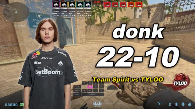 donk donk (22-10) 绿龙 vs 天禄 (荒漠迷城) | PGL Masters Bucharest 2026 视频封面