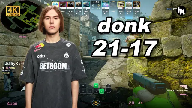 donk 🔥donk (21-17) 单排 均分3600 远古遗迹 POV | 2026.09.28 视频封面