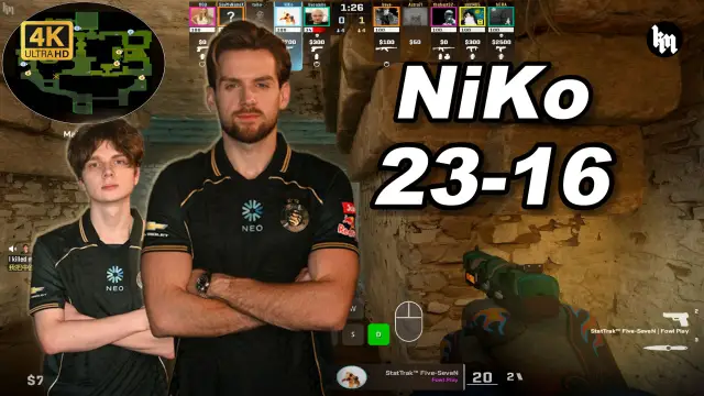 NiKo 🔥NiKo (23-16) 和京介双排 均分3100 远古遗迹 POV | 2026.08.25 视频封面