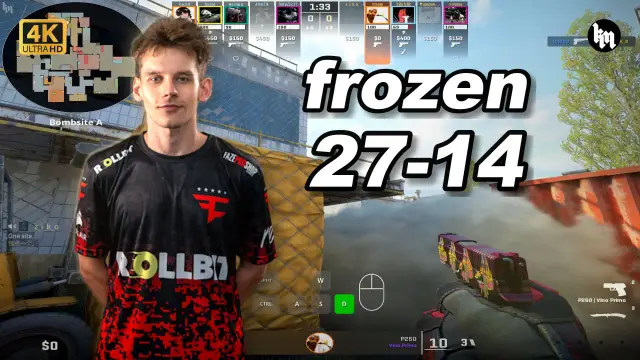 Frozen 🔥frozen (27-14) 天梯单排 均分3000 死城之谜 POV | 2026.09.03 视频封面
