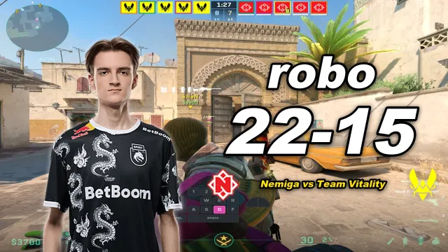 robo robo (22-15) NEMIGA 对阵 小蜜蜂 (炙热沙城2) | PGL Masters Bucharest 2026 视频封面