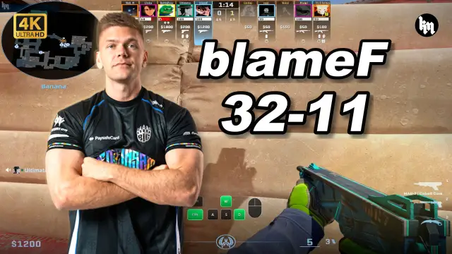 blameF 🔥blameF 32-11 均分2600 炼狱小镇 POV | 2026.09.25 视频封面