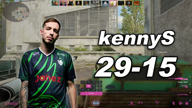 kennyS 🔥kennys 29-15 均分2800 死城之谜 POV | 2026.10.20 视频封面