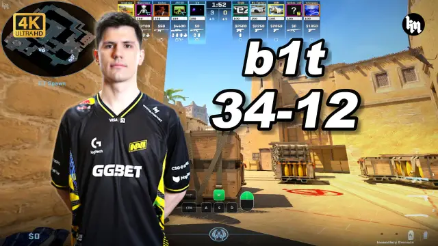 b1t 🔥b1t (34-12) 2.02 Rating 均分2200 荒漠迷城 POV | 2026.09.26 视频封面