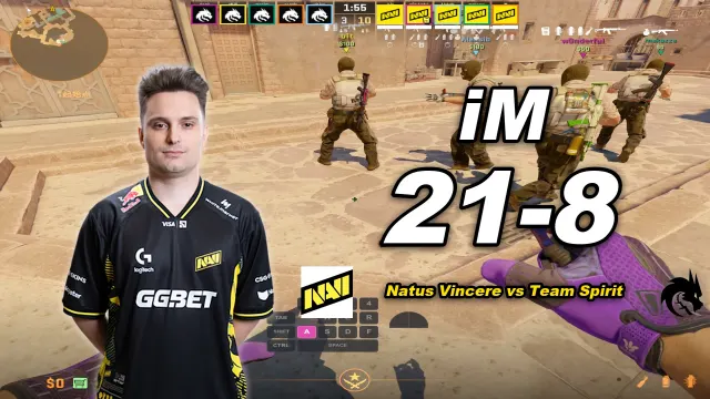 iM iM (21-8) NAVI vs 绿龙 (阿努比斯) | PGL Masters Bucharest 2026 视频封面