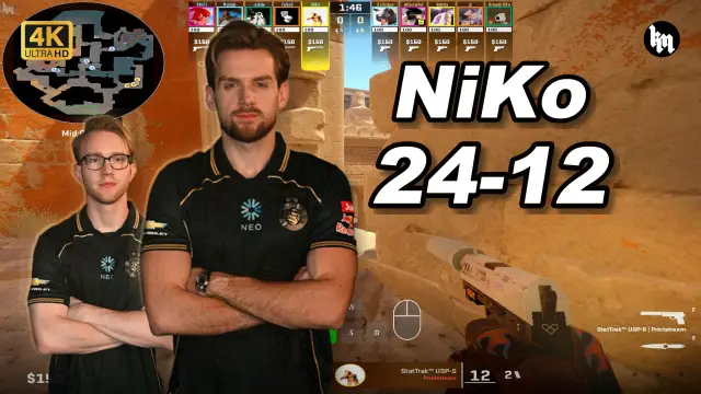 Ex3rcice 🔥NiKo (24-12) 和龙哥双排 对面jL/Ex3rcice 阿努比斯 POV | 2026.08.26 视频封面