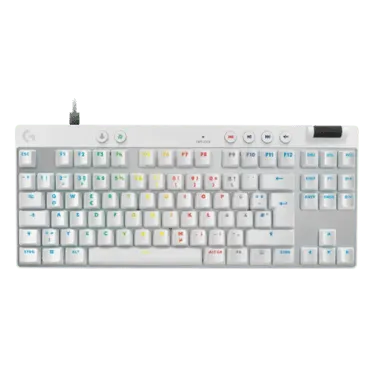 罗技G Pro X TKL RAPID White