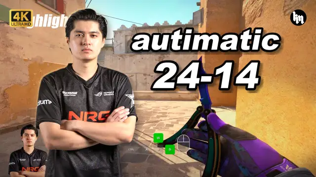 autimatic 🔥autimatic (24-14) 1.37 Rating 均分2700 炙热沙城2 POV | 2026.08.26 视频封面