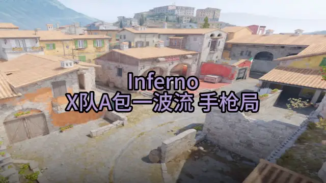 炼狱小镇 X队A包一波流 手枪局 战术封面