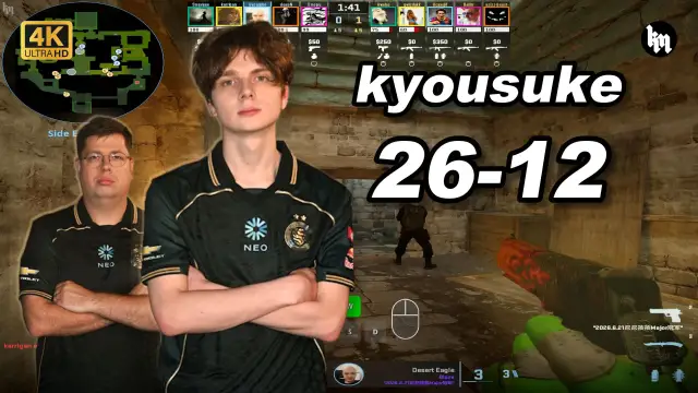 kyousuke 😎kyousuke和大表哥双排 均分3500 远古遗迹 POV | 2026.08.25 视频封面