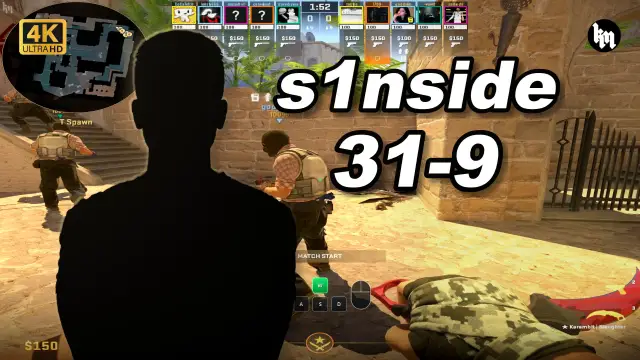 s1n 🔥s1nside (31-9) 2.08 Rating 均分3400 荒漠迷城 POV | 2026.10.16 视频封面