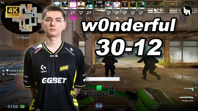 w0nderful 🔥w0nderful (30-12) 和7oX1C双排 均分3200 死城之谜 POV | 2026.09.24 视频封面