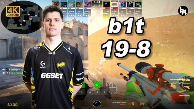 b1t 🔥b1t (19-8) 1.58 Rating 均分3300 炙热沙城2 POV | 2026.08.23 视频封面