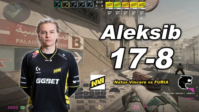 Aleksib Aleksib (17-8) NAVI 对阵 黑豹 (炙热沙城2) | PGL Masters Bucharest 2026 视频封面